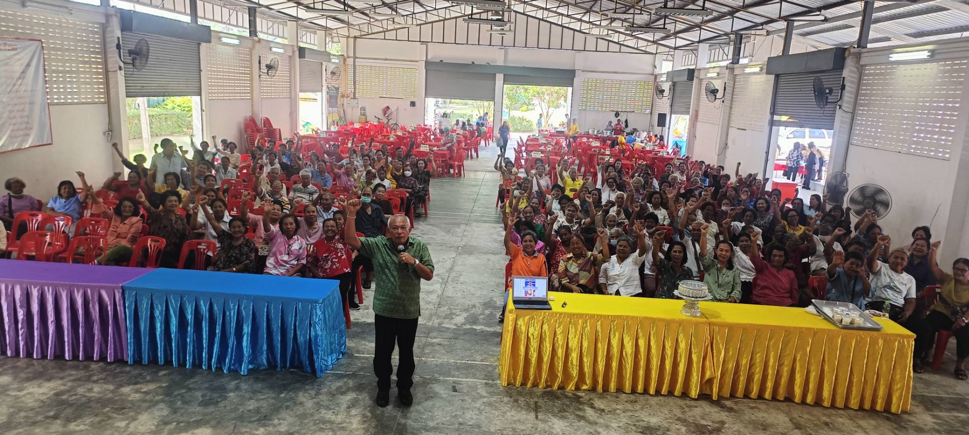 โครงการส่งเสริมสุขภาพกายใจใส่ใจผู้สูงอายุ ประจำปีงบประมาณ 2567